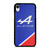 ALPINE AUTOMOBILES BLUE CARBON iPhone XR Case Cover