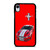 FORD MUSTANG RED CAR EMBLEM iPhone XR Case Cover