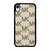 MICHAEL KORS FABRIC LOGO iPhone XR Case Cover MICHAEL KORS FABRIC LOGO iPhone XR Case Cover