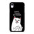 RIPNDIP CAT DONT TOUCH MY PHONE iPhone XR Case Cover