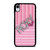 ROXY PINK STRIPE EMBLEM iPhone XR Case Cover