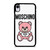 THIS IS NOT MOSCHINO TOY BEAR PINK iPhone XR Case Cover