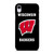 WISCONSIN BADGERS LOGO iPhone XR Case Cover WISCONSIN BADGERS LOGO iPhone XR Case Cover