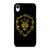 WORLD OF WARCRAFT ALLIANCE BLACK LOGO iPhone XR Case Cover