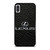 LEXUS LEATHER LOGO EMBLEM iPhone X / XS Case Cover