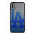 LOS ANGELES DODGERS METAL CARBON iPhone X / XS Case Cover