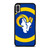 LOS ANGELES RAMS NFL FOOTBALL LOGO iPhone X / XS Case Cover