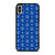 MCM WORLD WIDE BLUE iPhone X / XS Case Cover