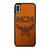 MCM WORLDWIDE SUEDE LOGO iPhone X / XS Case Cover