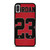 MICHAEL JORDAN LEATHER KIT iPhone X / XS Case Cover