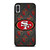 SAN FRANCISCO 49ERS LOGO PATTERN iPhone X / XS Case Cover