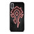 WORLD OF WARCRAFT HORDE WOOD LOGO iPhone X / XS Case Cover