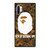 MCM BAPE BATHING APE CAMO Samsung Galaxy Note 10 Plus Case Cover