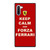 KEEP CALM AND FORZA FERRARI  Samsung Galaxy Note 10 Case Cover