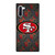 SAN FRANCISCO 49ERS LOGO PATTERN Samsung Galaxy Note 10 Case Cover