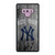 NEW YORK YANKEES WOODEN LOGO Samsung Galaxy Note 9 Case Cover