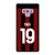 THEO HERNANDEZ AC MILAN KIT Samsung Galaxy Note 9 Case Cover