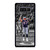 ROB GRONKOWSKI NEW ENGLAND PATRIOTS BLACK WHITE Samsung Galaxy Note 8 Case Cover