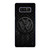 VW VOLKSWAGEN BLACK METAL EMBLEM Samsung Galaxy Note 8 Case Cover