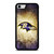 BALTIMORE RAVENS NFL METAL LOGO iPhone SE 2022 Case Cover