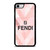 FENDI ROMA PINK TAPESTRY LOGO iPhone SE 2022 Case Cover