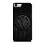 VW VOLKSWAGEN BLACK METAL EMBLEM iPhone SE 2022 Case Cover