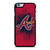 ATLANTA BRAVES BRUSHED SYMBOL iPhone 6 / 6S Case Cover