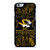 MISSOURI TIGERS FOOTBALL FOOTBALL SYMBOL iPhone 6 / 6S Case Cover