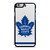 TORONTO MAPLE LEAFS NHL CARBON LOGO iPhone 6 / 6S Case Cover