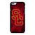 USC TROJANS RED SMOKED LOGO iPhone 6 / 6S Case Cover