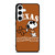 TEXAS LONGHORNS SNOOPY CARTOON Samsung Galaxy S24 Case Cover