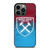 WEST HAM UNITED FC THE HAMMER iPhone 13 Pro Case Cover