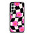 CHECKERED AESTHETIC DAISY FLOWER Samsung Galaxy S23 FE Case Cover
