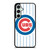 CHICAGO CUBS BASEBALL TEAM STRIPE Samsung Galaxy S23 FE Case Cover