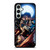 WONDER WOMAN SUPERMAN CARTOON KISSING Samsung Galaxy S23 FE Case Cover