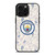 MANCHESTER CITY PUMA PATTERN iPhone 16 Pro Max Case Cover