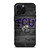 TCU HORNED FROGS FOOTBALL WOOD LOGO iPhone 16 Pro Max Case Cover