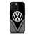 VW VOLKSWAGEN BLACK CHROME EMBLEM iPhone 16 Pro Max Case Cover