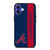 ATLANTA BRAVES BASEBALL STRIPE SYMBOL iPhone 16 Case Cover