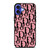 DIOR PINK PATTERN iPhone 16 Case Cover