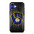 MILWAUKEE BREWERS BASEBALL WOOD LOGO iPhone 16 Case Cover MILWAUKEE BREWERS BASEBALL WOOD LOGO iPhone 16 Case Cover