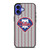 PHILADELPHIA PHILLIES CARBON LOGO iPhone 16 Case Cover