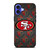SAN FRANCISCO 49ERS LOGO PATTERN iPhone 16 Case Cover
