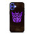 TRANSFORMERS DECEPTICON PURPLE SYMBOL iPhone 16 Case Cover