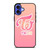TWICE KPOP LOGO PINK iPhone 16 Case Cover TWICE KPOP LOGO PINK iPhone 16 Case Cover