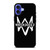 WATCH DOGS 2 GAMES LOGO iPhone 16 Case Cover WATCH DOGS 2 GAMES LOGO iPhone 16 Case Cover