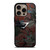 GYMSHARK FLORAL LEATHER iPhone 16 Pro Case Cover