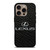 LEXUS LEATHER LOGO EMBLEM iPhone 16 Pro Case Cover