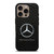 MERCEDES BENZ LEATHER EMBLEM iPhone 16 Pro Case Cover