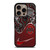 OHIO STATE BUCKEYES METAL EMBLEM iPhone 16 Pro Case Cover
